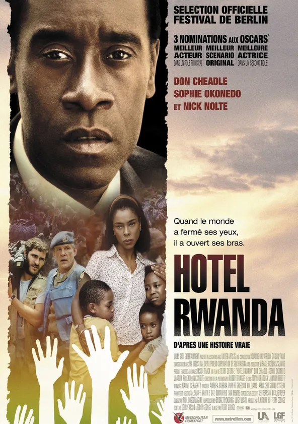 Hôtel Rwanda Streaming