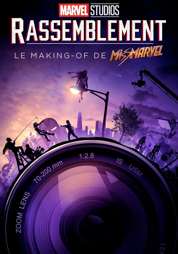 Marvel Studios Rassemblement - Le Making-of de Miss Marvel Streaming