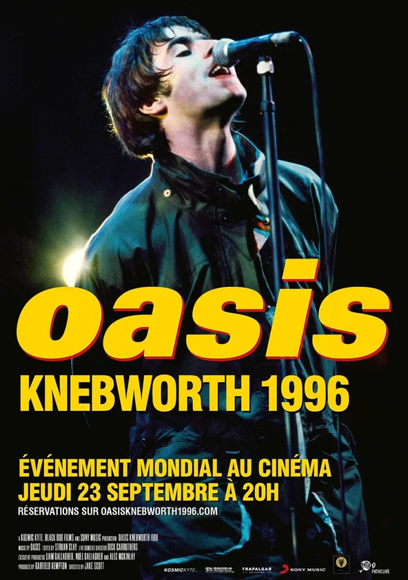 Oasis: Knebworth 1996 Streaming