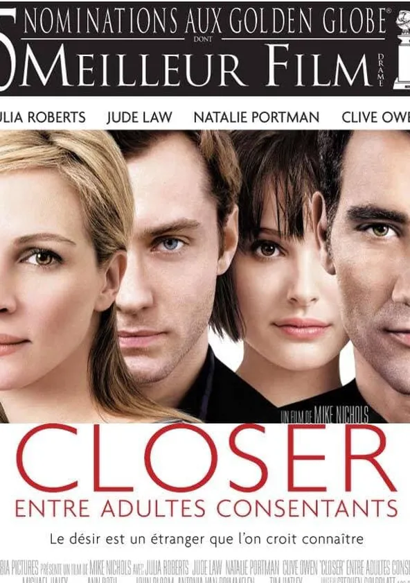 Closer : Entre adultes consentants Streaming