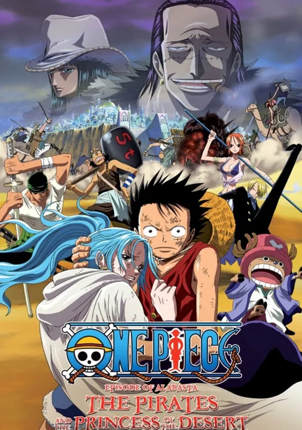 One Piece, film 8, Épisode d'Alabasta : La Princesse du désert et les pirates Streaming