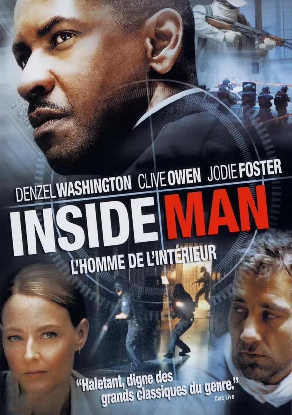 Inside Man : l'Homme de l'Intérieur Streaming