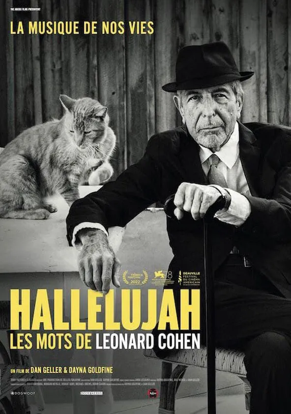 Hallelujah, les mots de Leonard Cohen Streaming