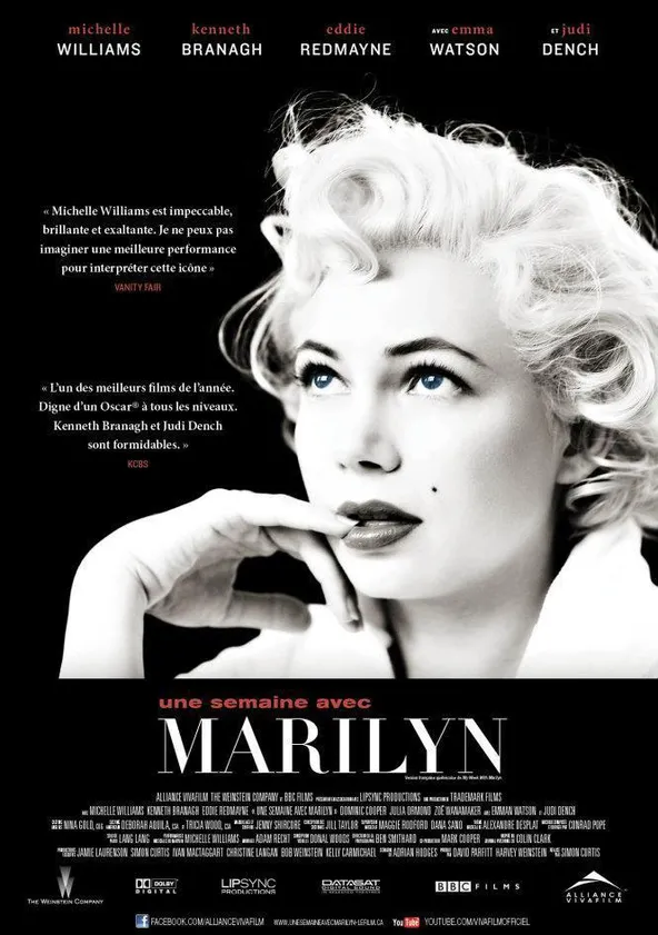 My Week with Marilyn Streaming
